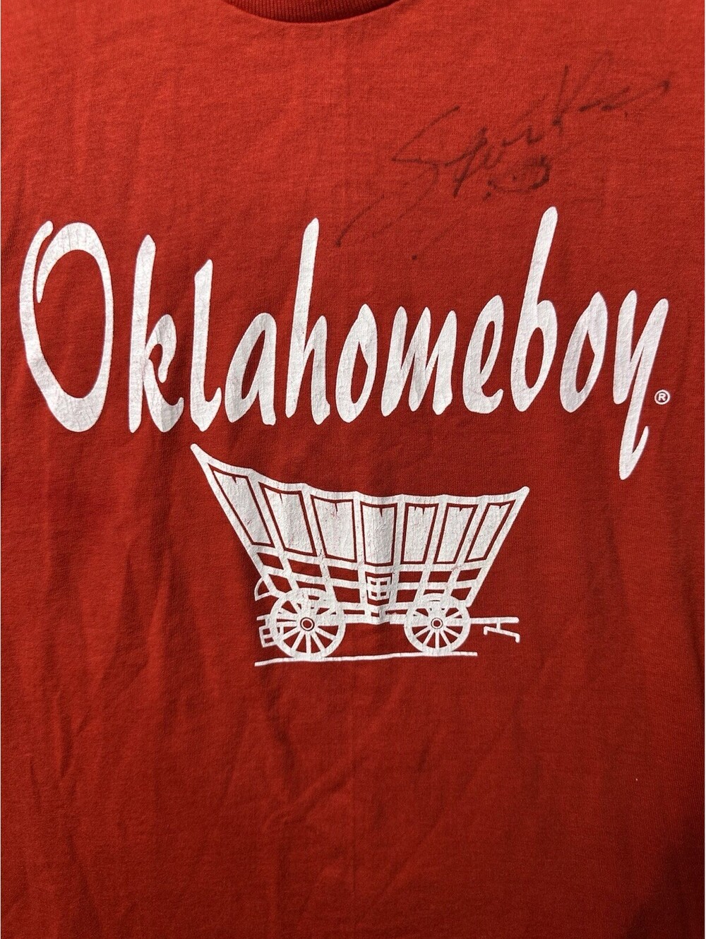 Vintage Oklahomeboy Screen Stars USA Single Stitch T Shirt L Signed 80s